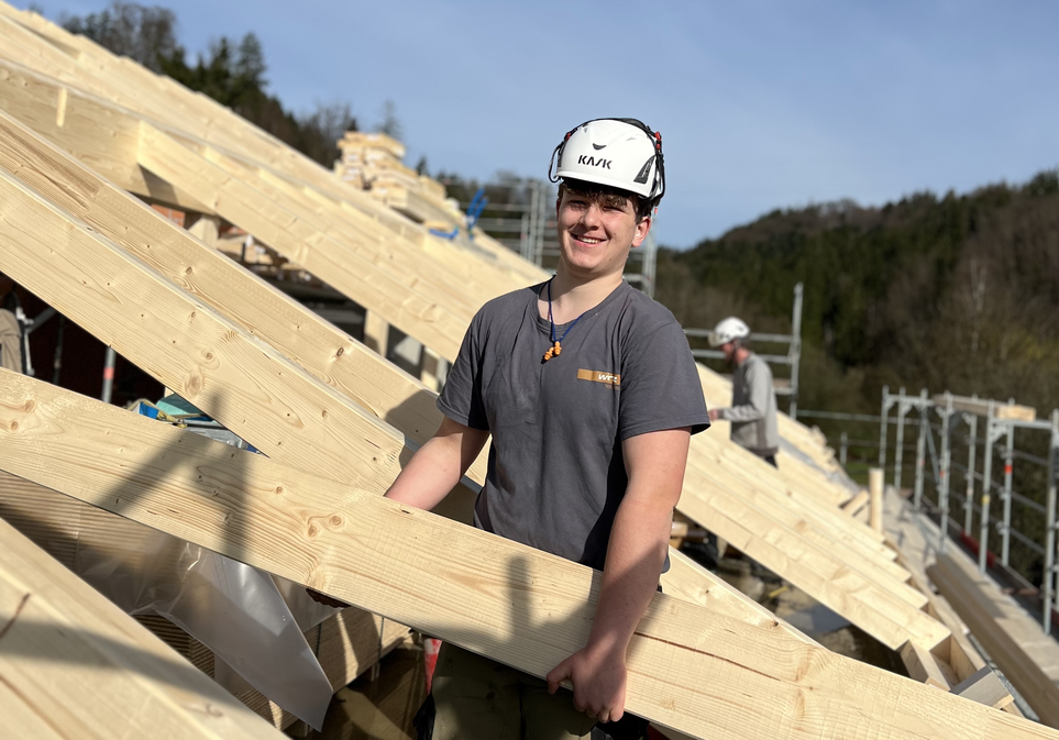 Zimmermann Lehre Wirz Holzbau